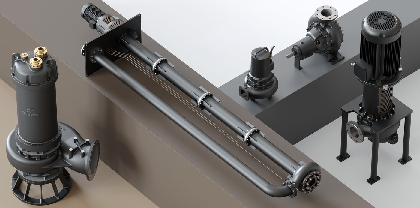 GURDE Waste Water & Submersible Pumps
