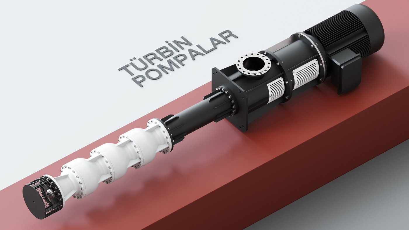 GURDE Türbin Tip Karışık Akımlı Pompalar