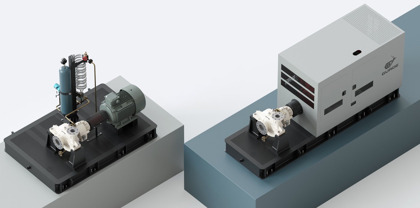 GURDE API 610 / ISO 13709 Process Pumps