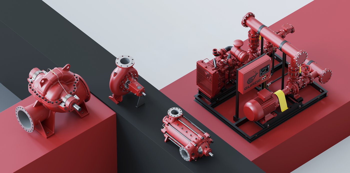 GURDE Fire Fighting Pumps